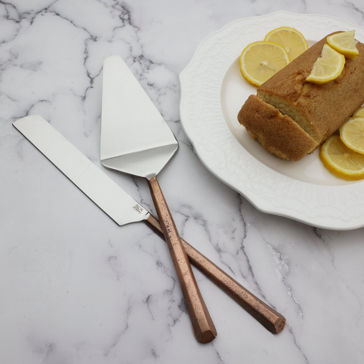 PLATEAU CAKE SERVER 2 PC. SET