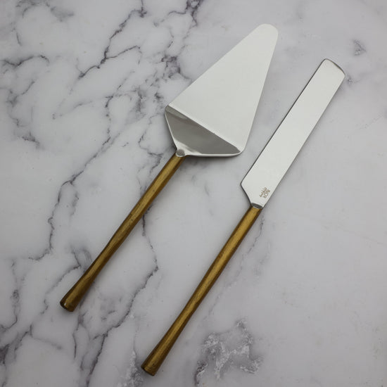 CAMELLIA CAKE SERVER 2 PC. SET