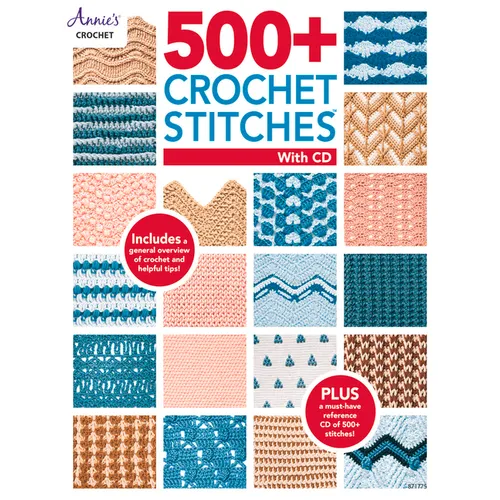 500+ Crochet Stitches: Includes CD with Our Most Popular Stitch Books - Paperback