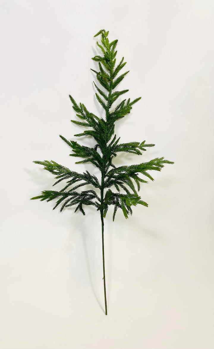 Artificial Real Touch 36” Norfolk Pine Stems - Bundle of 4