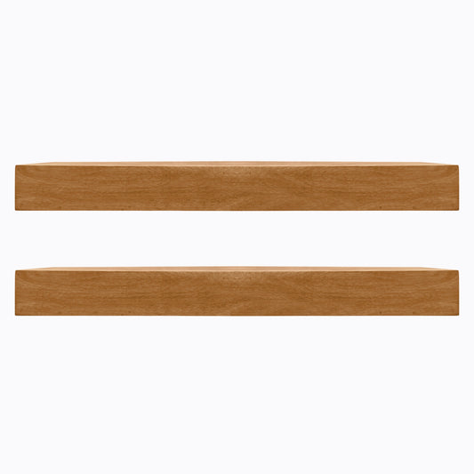 Farmhouse Floating Shelves – Aged Oak (2-Pack)