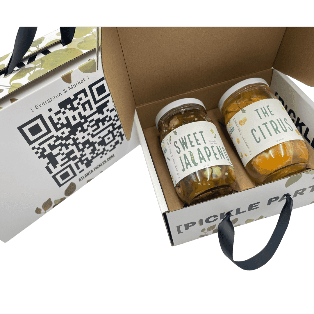 Gourmet Pickle Gift Box — 2 Jars