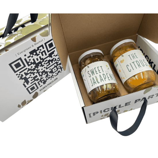Gourmet Pickle Gift Box — 2 Jars