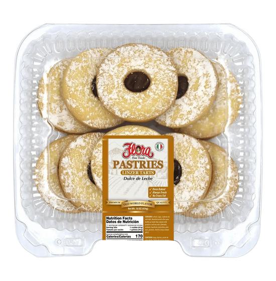 Linzer Tarts - Dulce de Leche - 16 oz