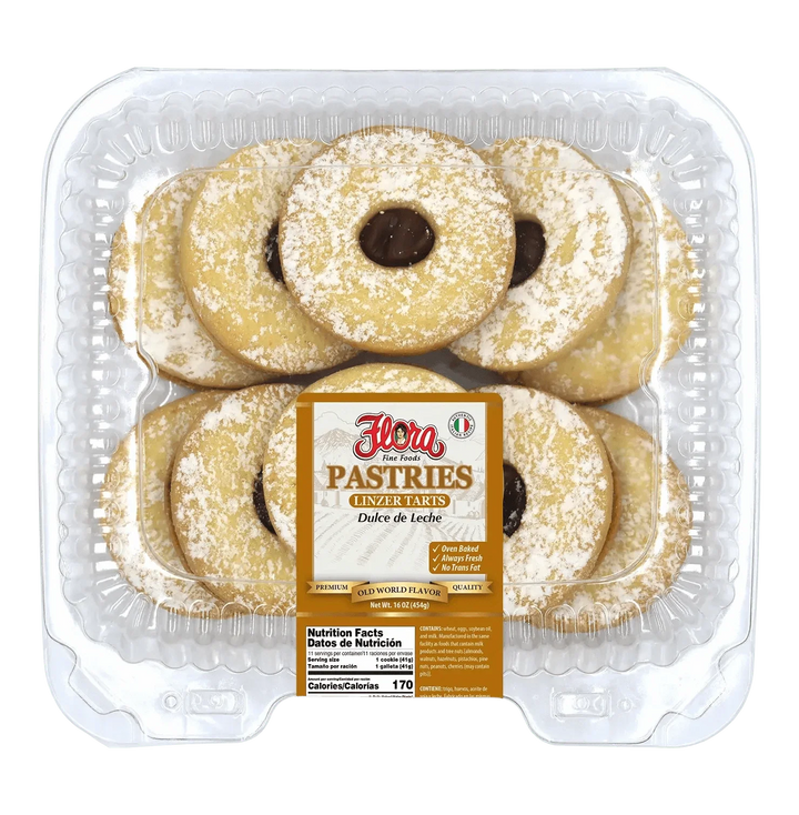 Linzer Tarts - Dulce de Leche - 16 oz
