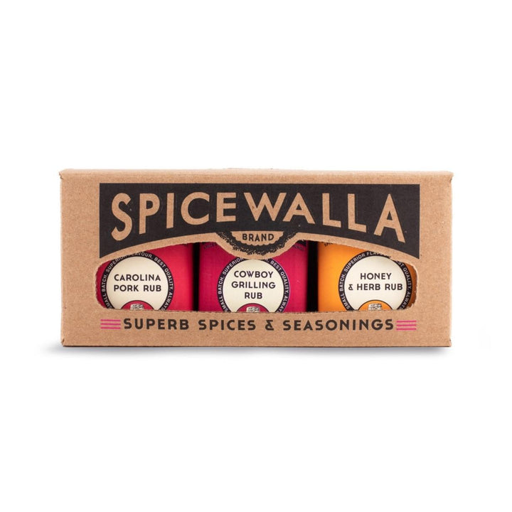 Spicewalla - 'The Grill & Roast' Gift Collection (3CT), gourmet gift basket for birthdays, holidays and special occasions from Cedar & Spice Gifts