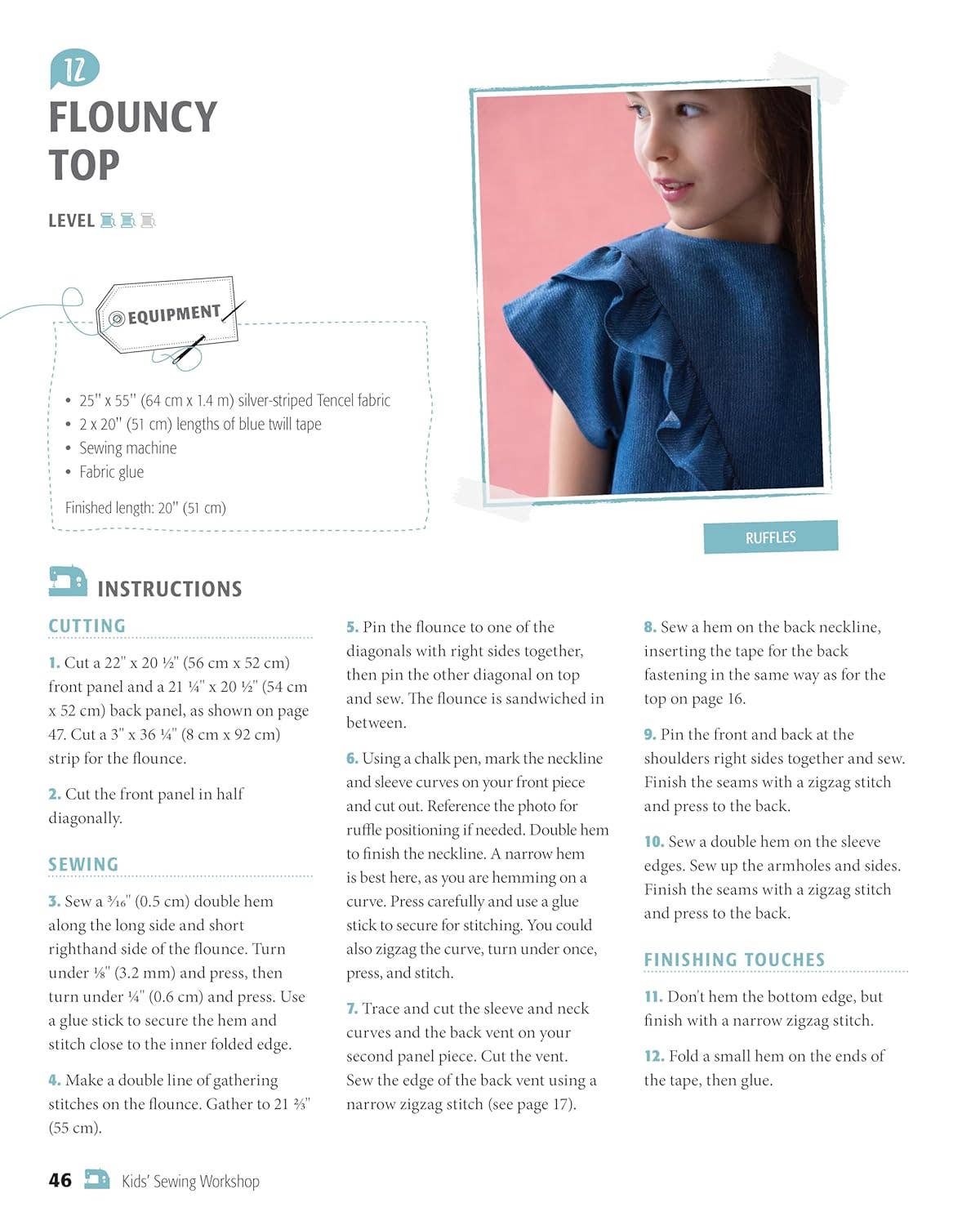 Kids' Sewing Workshop - 26 Projects for Young Makers