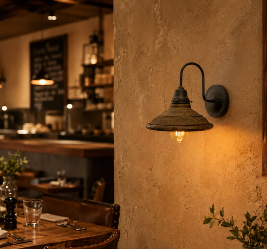 Popular Rustic Industrial Wall Sconce Light Fixture