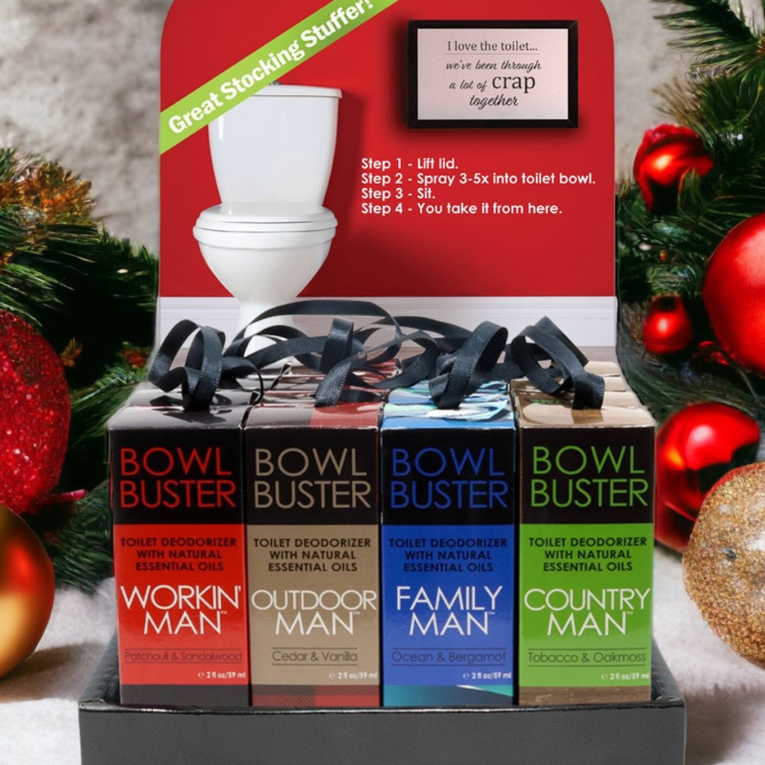 BEST SELLER! Men's Bowl Buster Toilet Spray