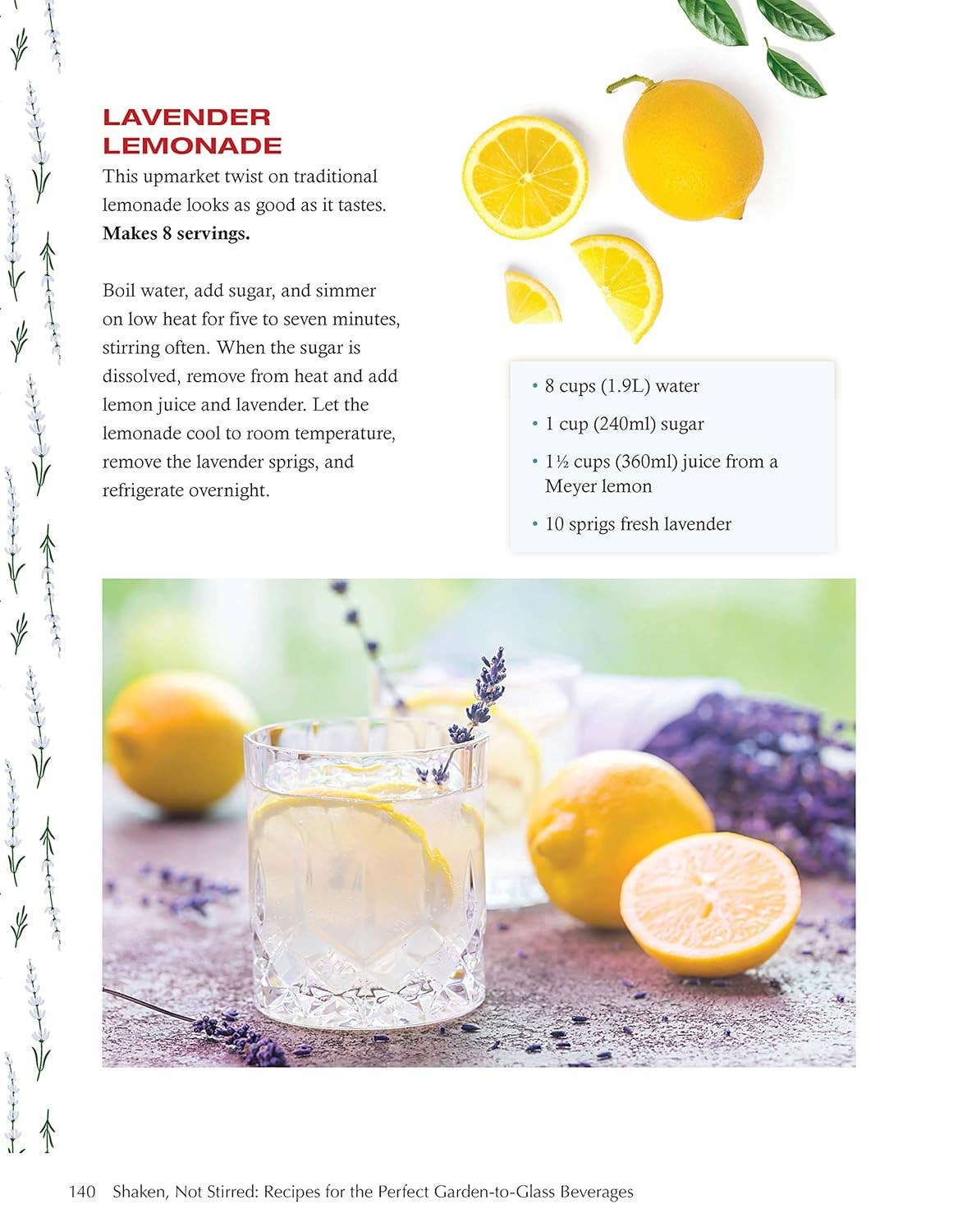 Growing Your Own:  Cocktails, Mocktails, Teas & Infusions