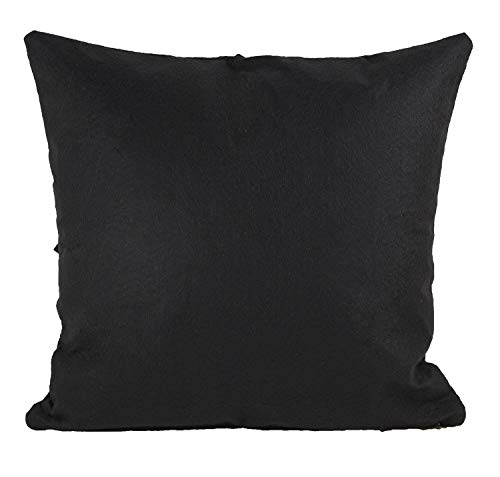 Sara's Garden Petal Decorative Throw Pillow. 17 Inch Square.
