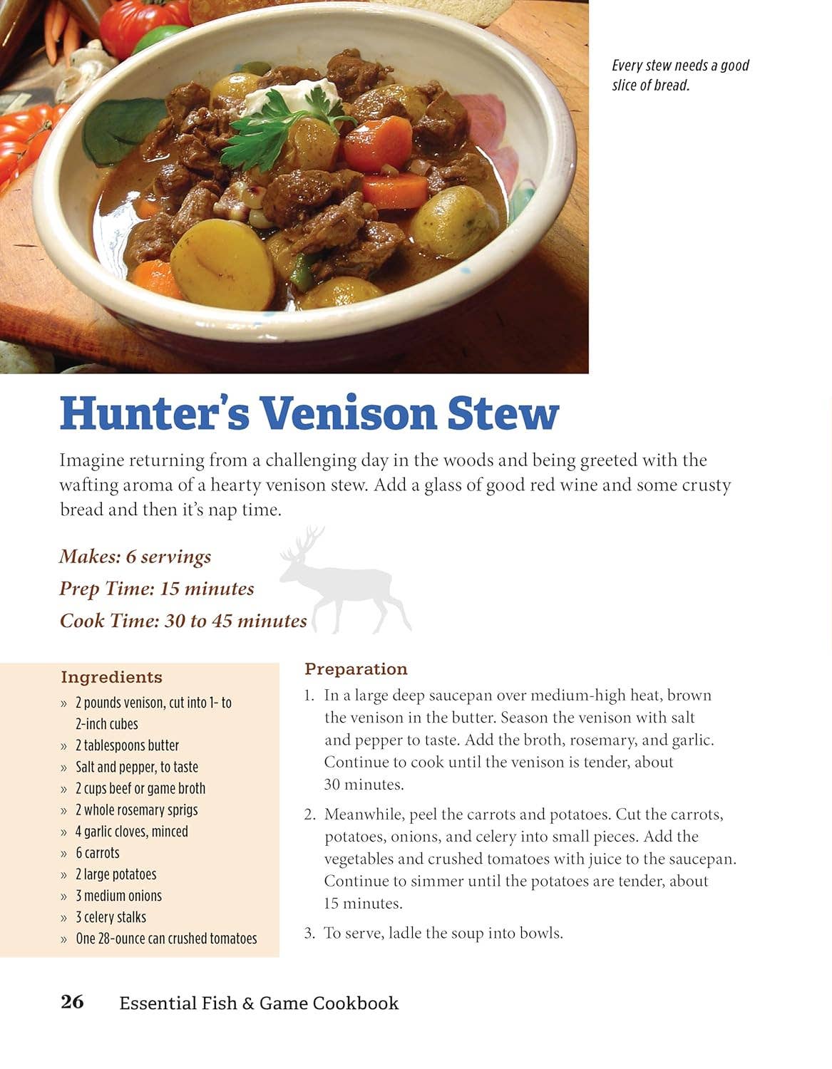 Essential Fish & Game Cookbook-Recipes for Lunches & Dinners