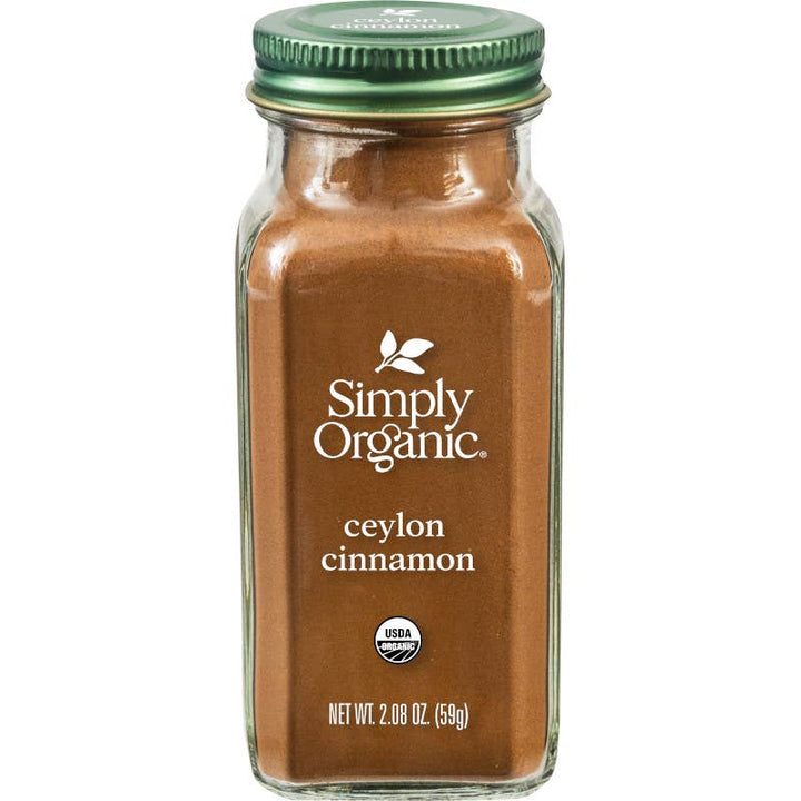 Cinnamon (Pure Ceylon), Certified Organic, Vegan, 2.08 oz