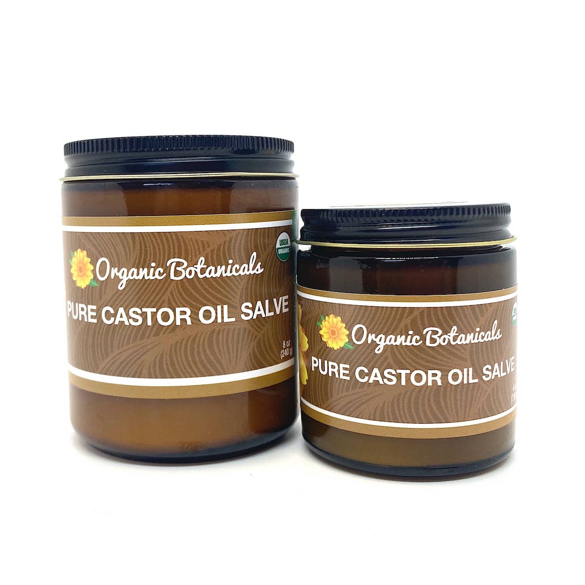 Pure Castor Oil Salve, Certified Organic