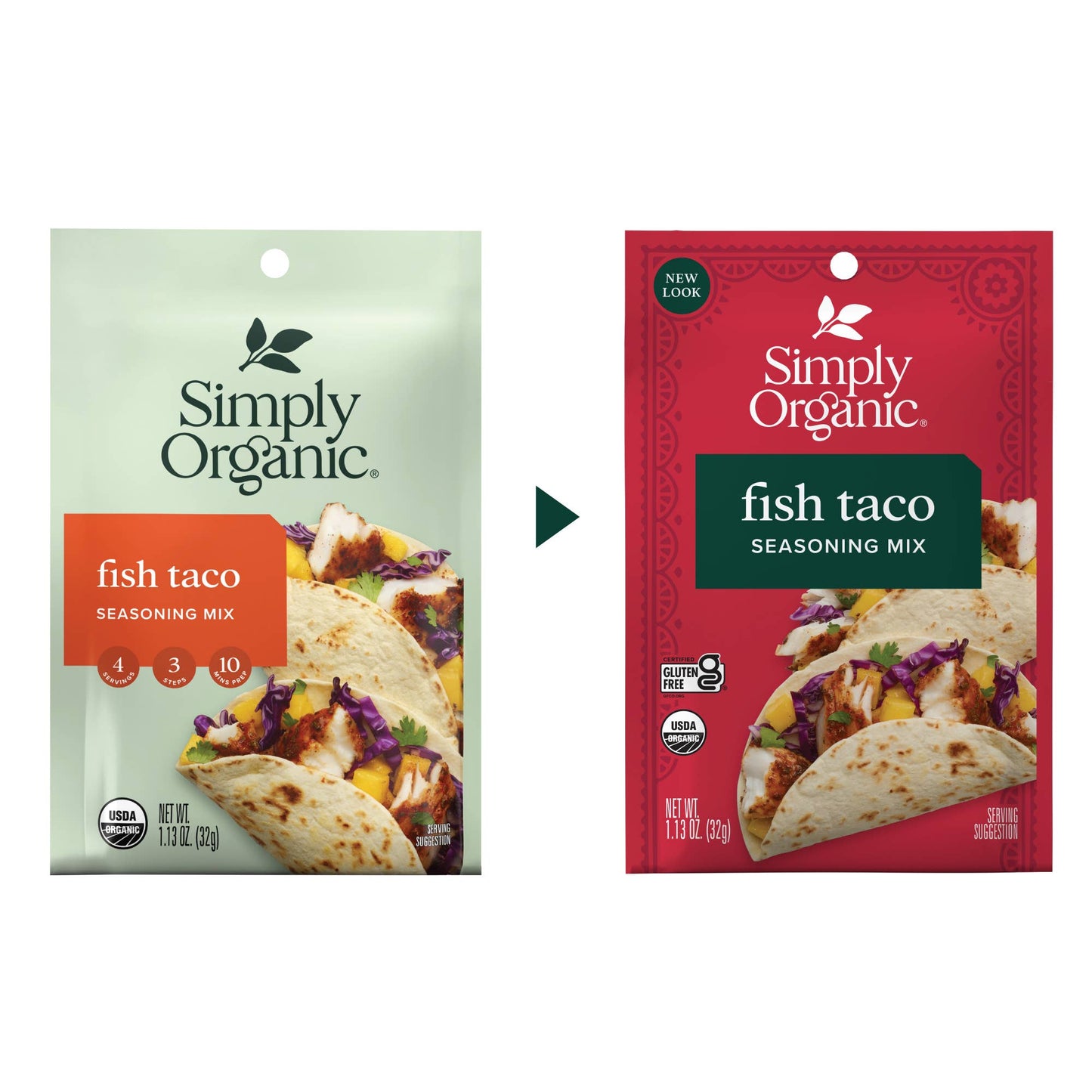 Fish Taco Seasoning Mix, Certified Organic, Kosher, 1.13 Oz