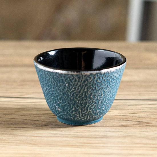 3oz Blue Cast Iron Tea Cup (1/36)