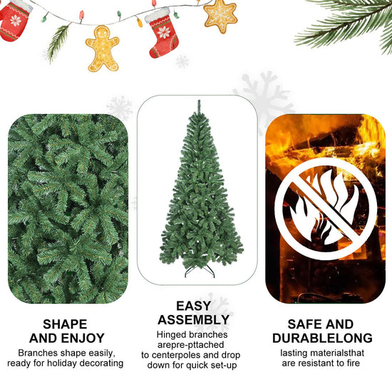 5FT Artificial Christmas Tree with 344 PVC Tips