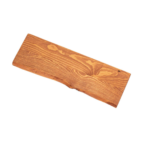 RESTORE Sunset Cedar 24 in. Live Edge Wood Shelf (Wood Only)