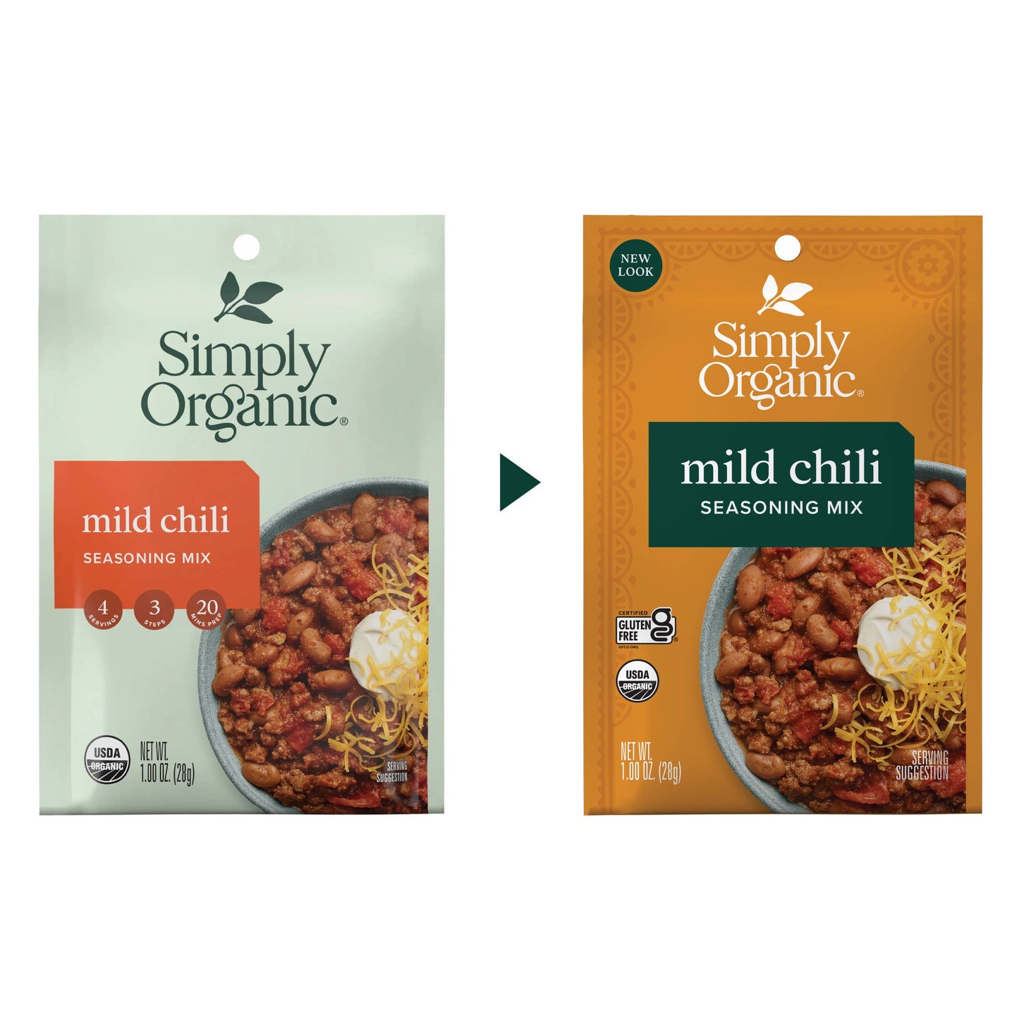 Mild Chili Seasoning Mix, Certified Organic, Kosher, 1 Oz
