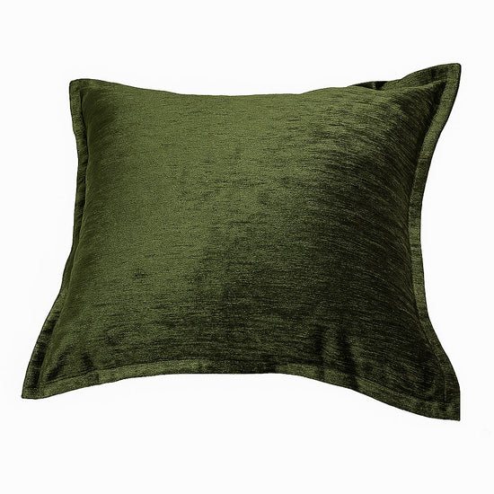 Homey Cozy Velvet Throw Pillow – Deep Forest