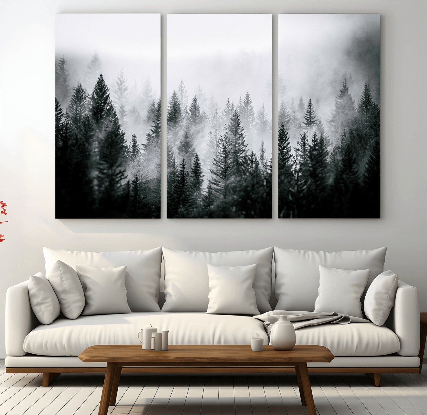Elk Wall Art Canvas Print – Framed Mountain Wildlife Art