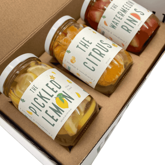 Margarita Box — 3 Jars of Pickled Treats