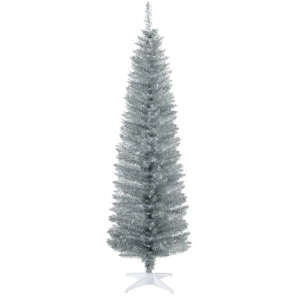 Slim Xmas Tree - Artificial Pencil Christmas Tree, Christmas tree for living room, entryway or seasonal display