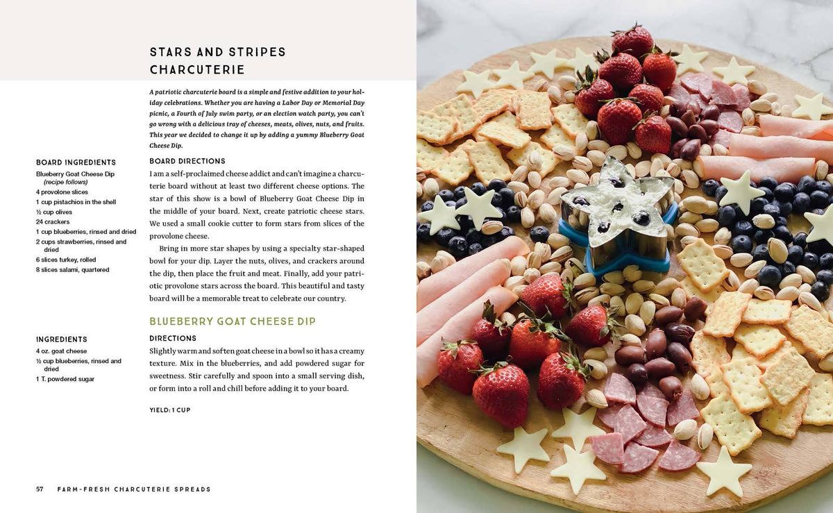 Farm-Fresh Charcuterie Spreads, gourmet cheese gift for charcuterie, entertaining and food lovers