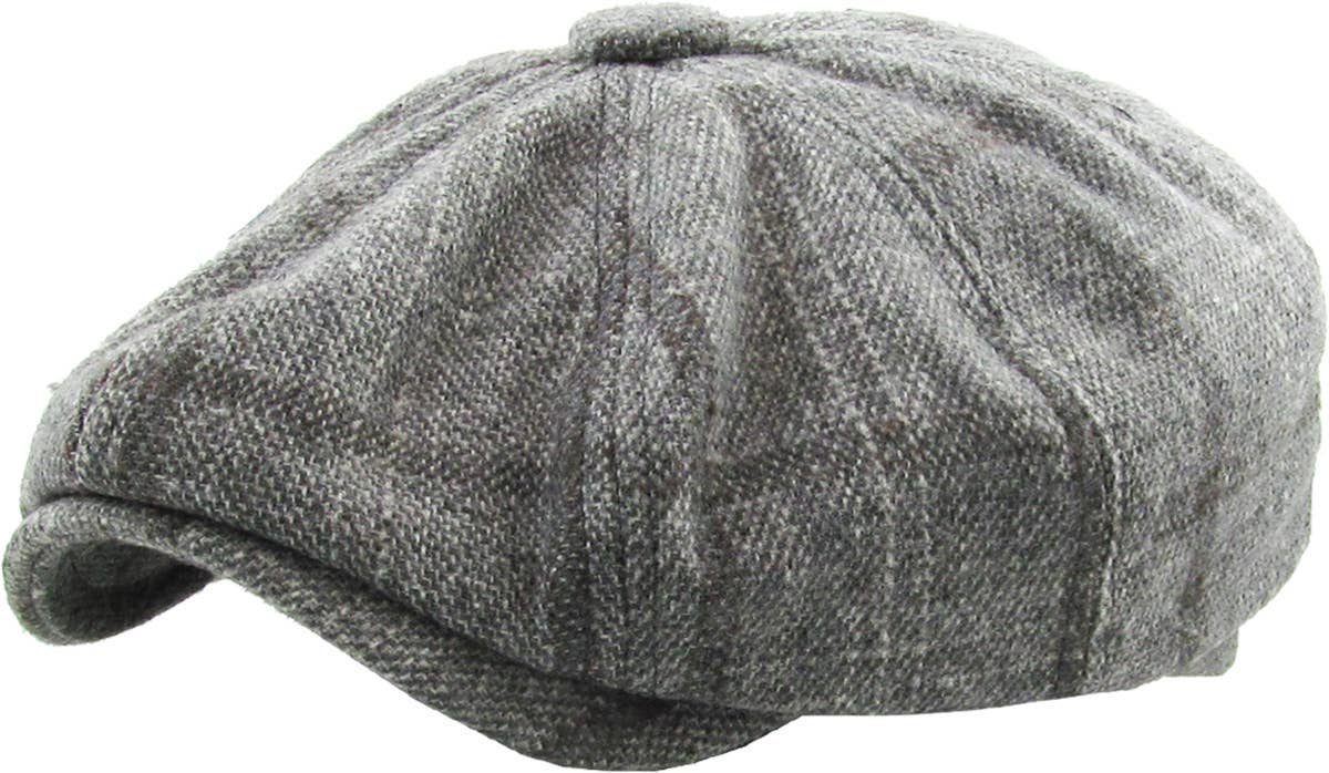 Plaid Button Ascot