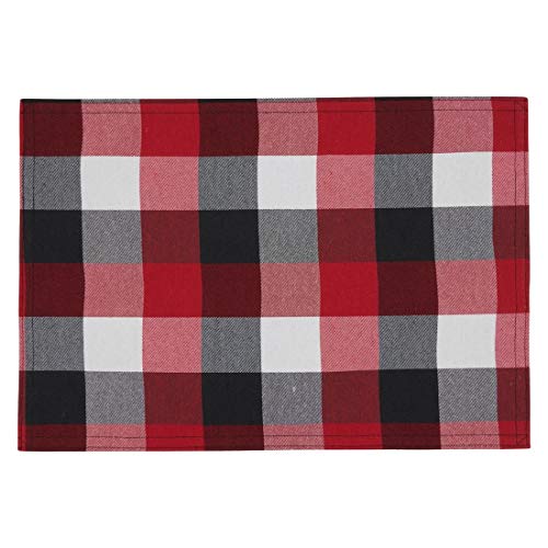 Classic Buffalo Plaid Cotton Blend Table Runner — dining table decor for home entertaining online gift shop find