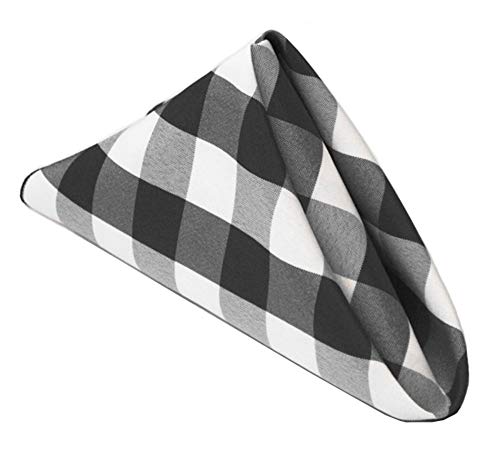Fennco Styles Buffalo Plaid Collection Classic Checked Cotton Blend Table Linens, Varity Colors Table Cover for Banquets, Christmas, Special Events and Home Décor