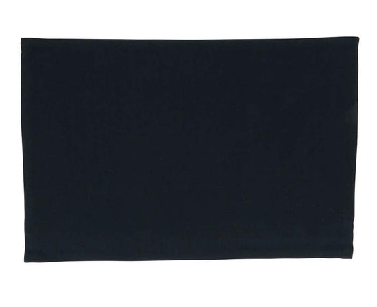 Contemporary Stripe Border Design 100% Cotton Table Placemats 13" W x 19" L, Set of 4 — table setting accent for dining and special occasions interior decorating accent