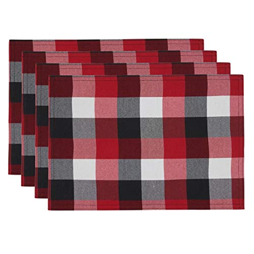 Classic Buffalo Plaid Cotton Blend Table Runner — table setting accent for dining and special occasions
