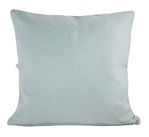 Sara's Garden Petal Decorative Throw Pillow. 17 Inch Square.