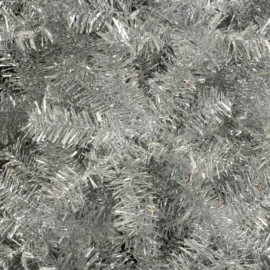 6FT Sliver Pre-Lit Artificial Christmas Tree