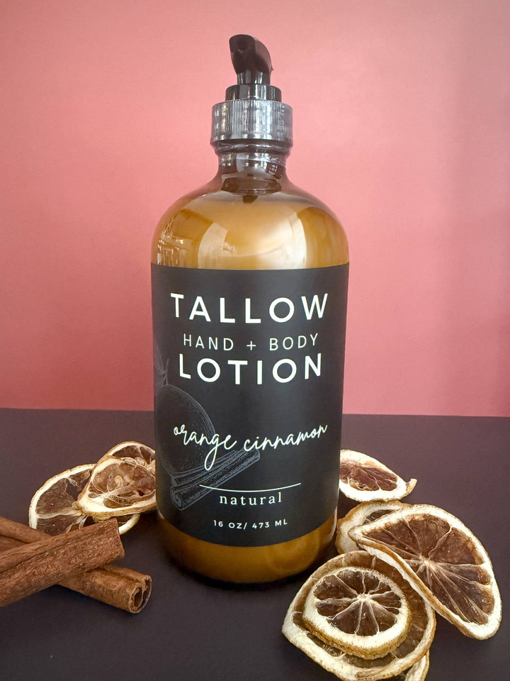 Orange Cinnamon Tallow Lotion