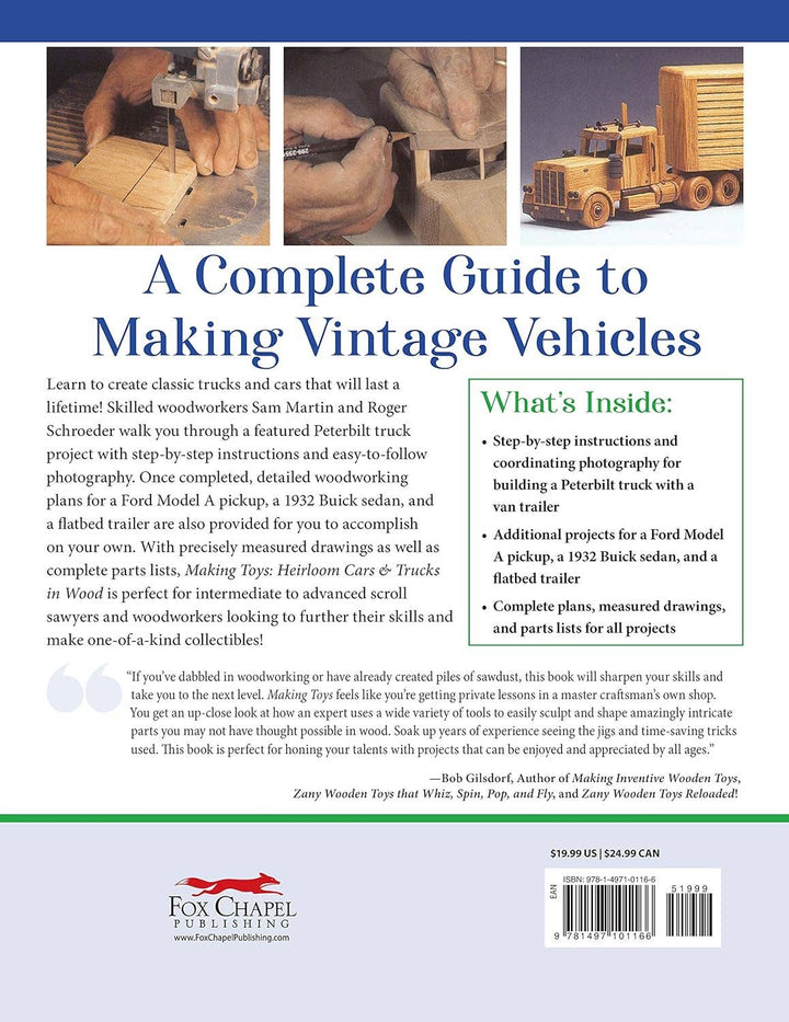 Making Toys, Revised Edition-Heirloom Cars & Trucks in Wood