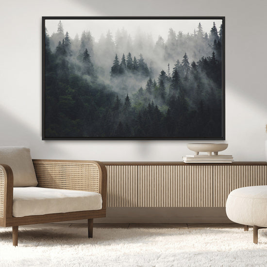Nature Wall Decor - Serene Triptych Nature Print – Woodland