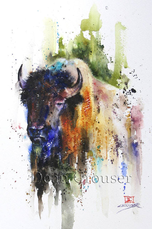 5 x 7" Greeting Card  'BUFFALO'
