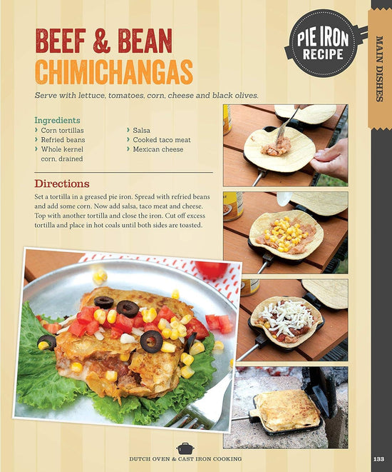 Dutch Oven & Cast Iron Cooking - 125 Tasty Recipes!