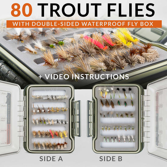 Pro Emergers Fly Fishing Flies Kit - Fishing Gifts for Outdoor Enthusiasts