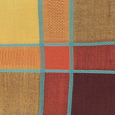 Fennco Styles Maison Beaujard Collection Modern Provençal 20 x 20 Inch Cloth Napkins, Set of 4 – Marigold Plaid Dinner Napkins for Banquets, Family Dinners, Special Events and Table Décor