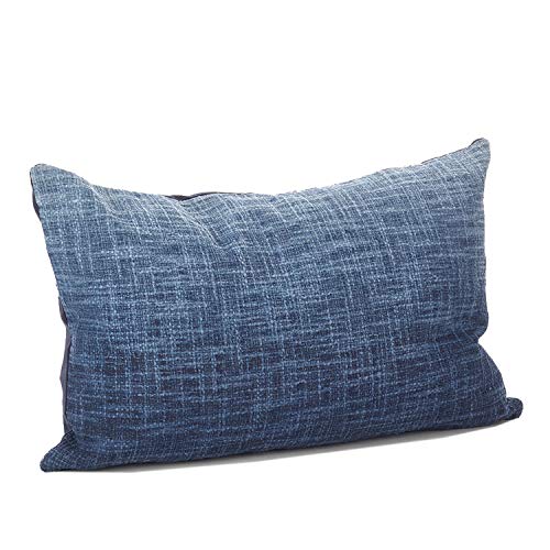 Lancaster Collection Ombré Design Down Filled Cotton Throw Pillow - 3 Colors - 2 Sizes
