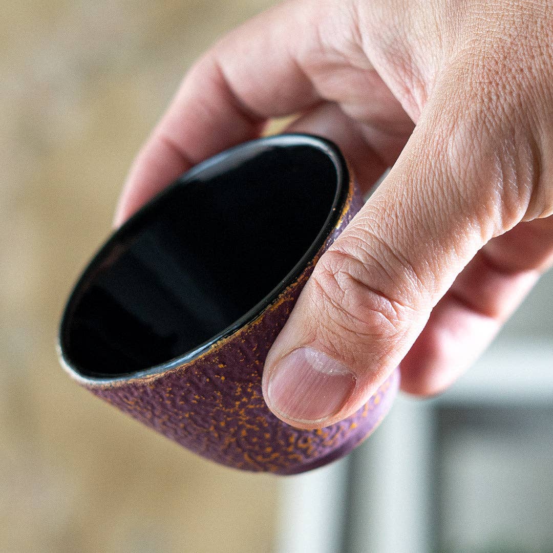 3oz Purple Cast Iron Tea Cup (1/36)