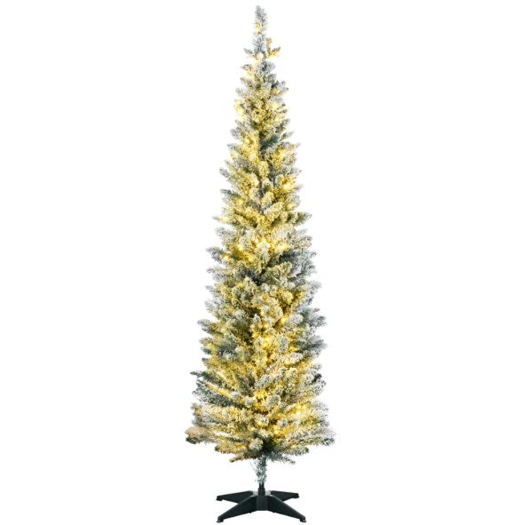 5ft Slim Artificial Christmas Tree, Christmas tree for living room, entryway or seasonal display
