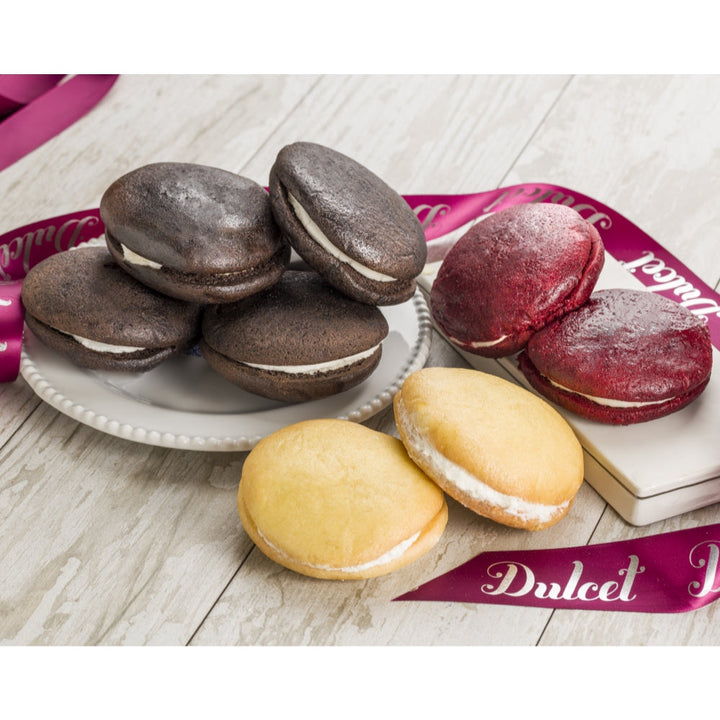 Whoopie Pie Assortment Gift Package 6, gourmet gift basket for birthdays, holidays and special occasions from Cedar & Spice Gifts