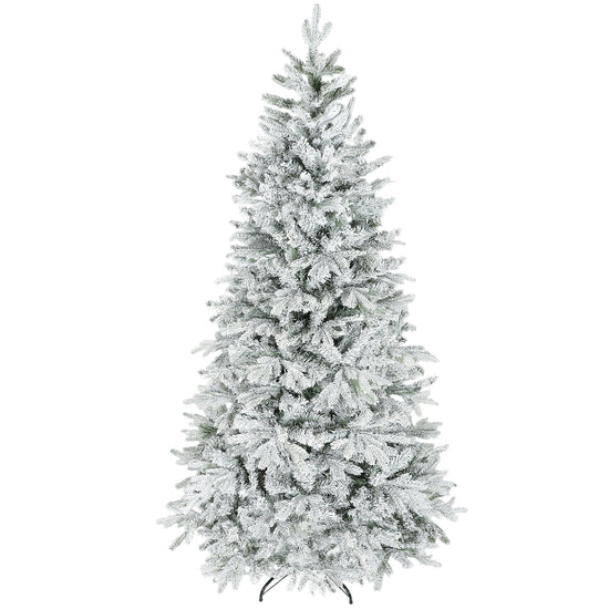 7.5 Ft Artificial Frosted Christmas Tree