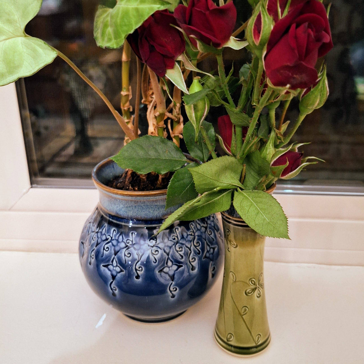 Handmade Stoneware Tabletop Planter Decoration Made to Order