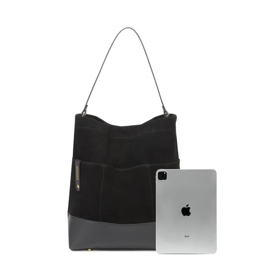 Doyle | Black Suede + Black