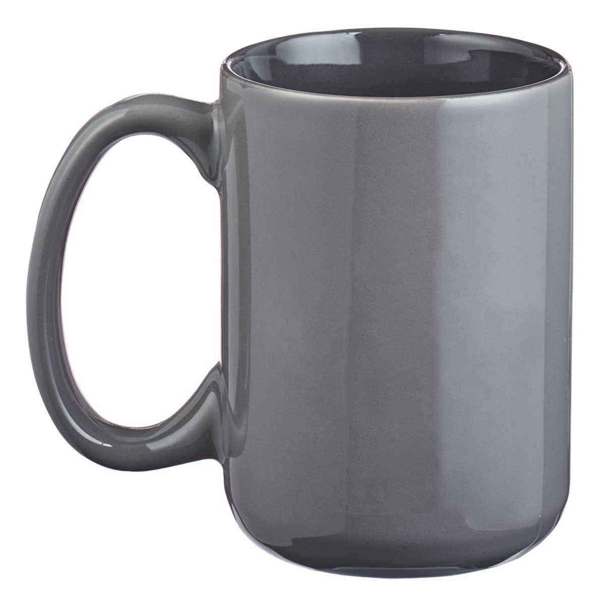 Mug Gray Lion Be Strong Josh. 1:9